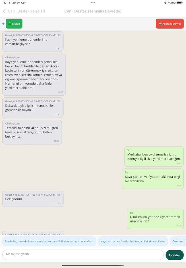Okul Connect Okul Temsilcisi